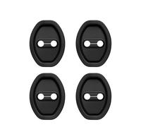 spshi Funda Cerradura de Puerta para Nissan Micra 1982-2024 2025 K10 K11 K12 K13 K14 Protector de Cerradura Reducción de Ruido Amortiguación Silicona Cubierta Anti-Oxido Accesorios Coche Set de 4