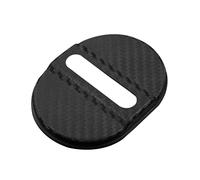 spshi Funda Cerradura Puerta Coche para Mitsubishi Mirage 1978-2022 2023 2024 2025 A03 Protección Textura Fibra de Carbono Ajuste Preciso Antioxidante Amortiguador Accesorios Interior Juego de 4