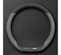 spshi Funda Volante Coche Efecto Ante para Discovery 2004-2024 2025, Cubierta De Volante Deportiva Antideslizante, Protector En Microfibra Suave Y Transpirable, Diseño Racing,A-D