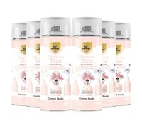 SPSIL Chalk Paint Spray Crema Nude (6 Pcs) 400ml Pintura en Spray Ultra Mate a la Tiza,Efecto Retro y Vintage para Muebles de Madera, Metal, Cerámica,Imprimación en Spray