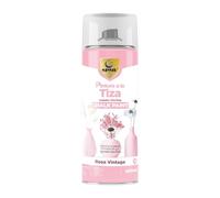 SPSIL Chalk Paint Spray Rosa Vintage 400ml Pintura en Spray Ultra Mate a la Tiza,Efecto Retro y Vintage para Muebles de Madera, Metal, Cerámica,Imprimación en Spray