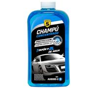 SPSIL Champú Concentrado para Coche Limpieza Profunda con Espuma Activa Lavado Seguro pH Neutro para Pintura y Brillo Elimina Suciedad e Insectos Apto para Moto y Vehículos FRESCURA MARINA 1000ml