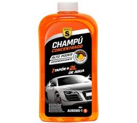 SPSIL Champú Concentrado para Coche - Limpieza Profunda con Espuma Activa - Lavado Seguro pH Neutro para Pintura y Brillo - Elimina Suciedad e Insectos - Apto para Moto y Vehículos NARANJA 1000ML