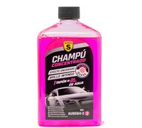 SPSIL Champú Concentrado para Coche - Limpieza Profunda y Espuma Activa - Lavado Seguro con pH Neutro para Pintura, Brillo y Protección - Elimina Suciedad, Insectos y Residuos ROSA 500ml