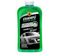 SPSIL Champú concentrado para vehículo aroma Cítrico 1 L - Limpieza profunda y efectiva - Protección adicional para la pintura del vehículo (1 L, Hierbabuena)