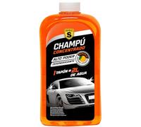 SPSIL Champú concentrado para vehículo aroma Cítrico 1 L - Limpieza profunda y efectiva - Protección adicional para la pintura del vehículo (1 L, Cítrico)