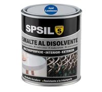 SPSIL Esmalte Sintético al Disolvente Antioxidante Azul Luminoso 750ml, Directo sobre Óxido sin Imprimación - Secado Rápido para Madera y Metal - Interior y Exterior - Alto Rendimiento 8m²/L