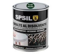 SPSIL Esmalte Sintético al Disolvente Antioxidante Verde Hierba 750ml, Directo sobre Óxido sin Imprimación - Secado Rápido para Madera y Metal - Interior y Exterior - Alto Rendimiento 8m²/L