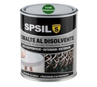 SPSIL Esmalte Sintético al Disolvente Antioxidante Verde Primavera 750ml, Directo sobre Óxido sin Imprimación - Secado Rápido para Madera y Metal - Interior y Exterior - Alto Rendimiento 8m²/L