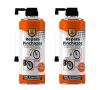 SPSIL Kit Liquido Antipinchazos Repara Pinchazos para Coche 2Pcs Moto Bicicleta Sellador Neumaticos Tubeless Reparación Rápida sin Desmontar Emergencia Viaje Caravana Rueda 200ml