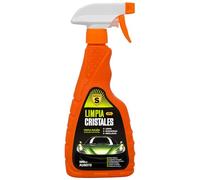 SPSIL Limpia Cristales 500 ml- Limpieza y Visibilidad Impecable de las Lunas del Coche - Tripe Acción: Limpia, Abrillanta y Protege - Exterior e Interior