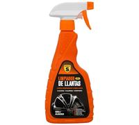 SPSIL Limpiador Llantas Coche y Moto,Spray Potente sin Ácidos y pH Neutro Elimina Suciedad Contaminantes Frenos Seguro Aluminio, Acero y Llantas Cromadas Fórmula Desengrasante Secado Rápido 500ml