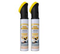 SPSIL Limpiador Tapicería Espuma Seca 450ml (Pack of 2) Hogar y Coche Cepillo Integrado Limpia Sofás Alfombras Fórmula Anti-Olor y Fragancia Fresca Limpieza Profunda de Tejidos