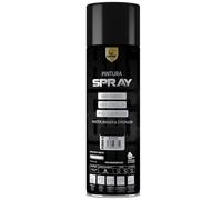 SPSIL Pintura en Spray de Alta Cobertura color Negro Mate 600 ml - Ideal para Grandes Superficies - Secado Rápido - Multisuperficie