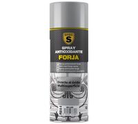 SPSIL Pintura en Spray Efecto Forja Gris Medio 400 ml - Evita la Corrosión - Protección Antihumedad - Secado Rápido