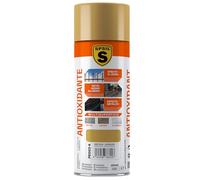 SPSIL Pintura Imprimación Antióxido en Spray Dorado 400ml - Mejora la Adherencia de la pintura - Aplicación Directa al Óxido - Previene la Corrosión - Secado Rápido