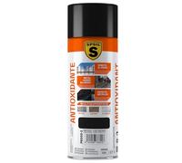 SPSIL Pintura Imprimación Antióxido en Spray Negro 400ml - Mejora la Adherencia de la pintura - Aplicación Directa al Óxido - Previene la Corrosión - Secado Rápido
