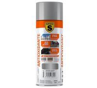 SPSIL Pintura Imprimación Antióxido en Spray Plata 400ml - Mejora la Adherencia de la pintura - Aplicación Directa al Óxido - Previene la Corrosión - Secado Rápido
