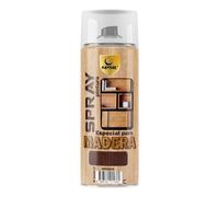 SPSIL Pintura Madera Wengue 400ml para Madera Barniz Spray, Aerosol Especial, Ideal para Renovación de Muebles y Superficies de Madera