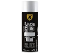 SPSIL Pintura Spray Blanco Perlado Brillo 400ml - Spray para uso Profesional y Doméstico en múltiples superficies - Alta Adherencia y Cobertura - Secado Rápido