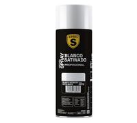 SPSIL Pintura Spray Blanco Satinado 400ml - Spray para uso Profesional y Doméstico en múltiples superficies - Alta Adherencia y Cobertura - Secado Rápido