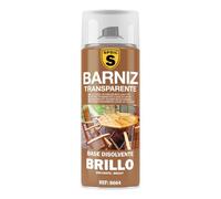 SPSIL Pintura Spray Brillante Barniz Transparente (pack of 1) 200ml, Metal Secado RápidoPintura Profesional Interior Exterior, Aplicación Fácil en Madera Plástico, DIY Decoración Muebles Automóviles