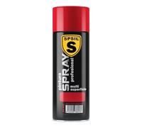SPSIL Pintura Spray Brillante Rojo Vivo(pack of 1) 200ml, Metal Secado RápidoPintura Profesional Interior Exterior, Aplicación Fácil en Madera Plástico, DIY Decoración Muebles Automóviles