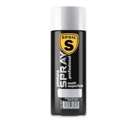 SPSIL Pintura Spray Mate Blanco Satinado(pack of 1) 400ml, Secado Rápido Profesional, Aplicación Fácil en Metal Madera Plástico, Interior Exterior Ideal DIY Decoración Muebles Automóviles