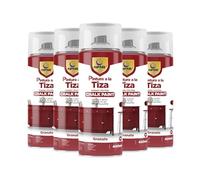 SPSIL Pro Chalk Paint Spray-Pintura en Spray Ultra Mate a la Tiza,Efecto Retro y Vintage para Muebles de Madera, Metal, Cerámica,Imprimación en Spray -Colores Granate (5 Pcs) 400ml