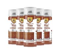 SPSIL Pro Chalk Paint Spray-Pintura en Spray Ultra Mate a la Tiza,Efecto Retro y Vintage para Muebles de Madera, Metal, Cerámica,Imprimación en Spray -Colores Marron Vintage (5 Pcs) 400ml