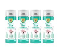SPSIL Pro Chalk Paint Spray-Pintura en Spray Ultra Mate a la Tiza,Efecto Retro y Vintage para Muebles de Madera, Metal, Cerámica,Imprimación en Spray -Colores Verde Menta (4 Pcs) 400ml