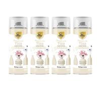 SPSIL Pro Chalk Paint Spray-Pintura en Spray Ultra Mate a la Tiza,Efecto Retro y Vintage para Muebles de Madera, Metal, Cerámica,Imprimación en Spray -Colores Beige Lino (4 Pcs) 400ml