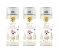 SPSIL Pro Chalk Paint Spray-Pintura en Spray Ultra Mate a la Tiza,Efecto Retro y Vintage para Muebles de Madera, Metal, Cerámica,Imprimación en Spray -Colores Beige Lino (3 Pcs) 400ml