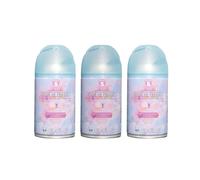 SPSIL Pro Spray Ambientador para Casa y Baño Flor DE Cerezo 250mlX3-Fragancia Larga Duración 60 Días,Elimina Malos Olores,con Extractos Naturales,para Difusor Automático o Uso Manual
