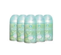 SPSIL Pro Spray Ambientador para Casa y Baño Frescor anti-tabaco 250mlX6-Fragancia Larga Duración 60 Días,Elimina Malos Olores,con Extractos Naturales,para Difusor Automático o Uso Manual