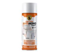 SPSIL Spray Antimoho Pintura Antihumedad Interior y Antimoho en Spray 400ml - Acrílica Blanca de Alta Opacidad, Base Agua Sin Olor - Para Paredes, Techos y Más