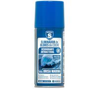 SPSIL Spray Eliminador de Olores Aroma Brisa Marina 150 ml - Fórmula Antibacteriana - Duración de 45 Días - Duración de 45 Días