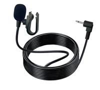 SPTSSWET Micrófono de 2,5 mm para radio Pioneer DMH/AVH/MVH, reproductor estéreo, unidad principal de vehículo GPS DVD con cable de 3 m