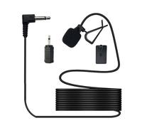 SPTSSWET Micrófono Universal de 3,5 mm de Montaje Externo, Micrófono Estéreo de Coche, Compatible con Sony para Pioneer Kenwood con Adaptador de 2,5 mm