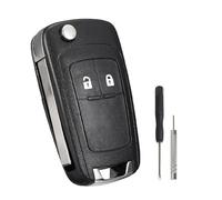 SPTwj 2 Botones Carcasa para Llave de Coche Compatible con Chevrolet Cruze Aveo Matiz Captiva Spark Trax Orlando und Opel Astra Meriva Mokka Zafira Adam Insignia Repuesto de Funda Mando Llaves