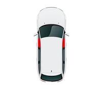 SPUFKGE Coche Parasol Ventana para Civic para Hatchback para 10.a Generación Cortina Malla para Parabrisas Delantero, Parasol Magnético Personalizado para Ventanas Coche