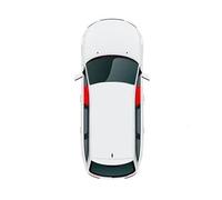 SPUFKGE Coche Parasol Ventana para Mazda para CX-3 DK 2015-2023 1ª Generación/Cortina De Malla Marco Parabrisas Delantero Personalizado Coche Magnético Parasol Ventana