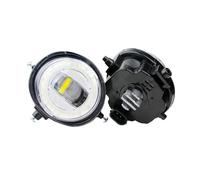 SPUFKGE Faro antiniebla LED 2 Piezas 30W H11 Coche Derecho + Izquierdo Canbus LED Luz Antiniebla Ojo De Ángel Diurna DRL Para Mazda Speed 3 MPS 2010 2011 2012 2013(With Angel Eye5)