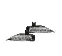 SPUFKGE Faro antiniebla LED Luz Antiniebla Delantera LED, Circulación Diurna, Lámpara Señal Giro Para Infiniti Q50 Sport 2014-2019 261304GA0A, Reemplazo(1 Pair Lights)