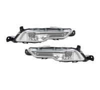 SPUFKGE Faro antiniebla LED Parachoques Delantero LED DRL Marco Cubierta Luz Conducción Diurna Para Fusion Para Mondeo Para Explorer Sport 2017-2019 Foglight Foglamp(1Pair Lamp)