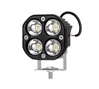 SPUFKGE Faro Delantero Motocicleta Focos Led Trabajo para Coche Camión 4x4, Todoterreno, ATV, 3 Pulgadas 12V 24V, Luces Tipo Pod Faros para Motocicletas Barra Antiniebla