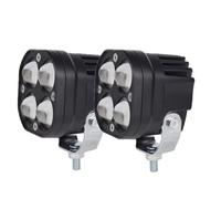 SPUFKGE Faro Delantero Motocicleta Focos Led Trabajo para Coche Camión 4x4, Todoterreno, ATV, 3 Pulgadas 12V 24V, Luces Tipo Pod Faros para Motocicletas Barra Antiniebla