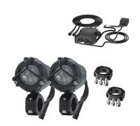 SPUFKGE Faro Delantero Motocicleta Luz de Trabajo para Coche, Motocicleta, ATV, Lente proyector LED, Accesorios Todoterreno, Luces antiniebla 4x4, Barra Foco