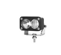 SPUFKGE Faro Delantero Motocicleta para Motocicleta, Camioneta, SUV, 4X4, Todoterreno, 3 Pulgadas, Faro para, Foco Blanco/Amarillo, Luz Led De Inundación, Combo Trabajo