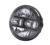 SPUFKGE Faro Delantero Motocicleta para Touring para Softail para Heritage para Street para Glide para Road para King 5,75/7 Pulgadas 90W Proyector Faro Led para Motocicleta